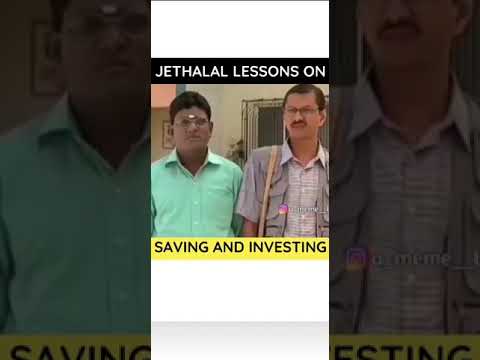 Jethalal on saving and investment