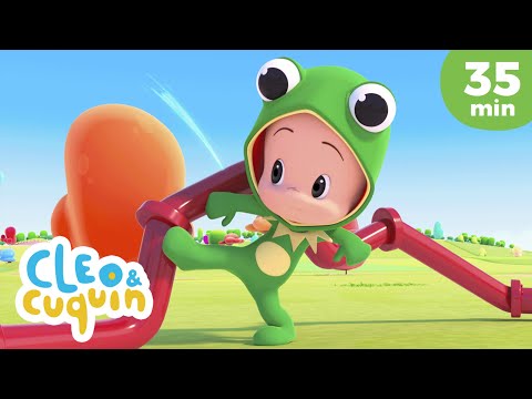 Kleo i Kukin 👙 Basen 🎉 Najlepsze kreskówki dla dzieci  🎬 Cleo & Cuquin