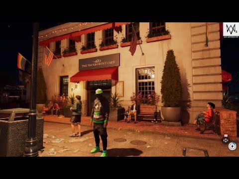 Watch Dogs 2 Parkour | The Waterfront Café Spot