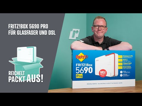 FRITZ!Box 5690 Pro für Glasfaser und DSL | reichelt packt aus!