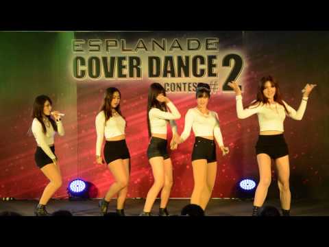 Curry G cover EXID- Up & Down @ Esplanade Stage 2 (audition) 150614