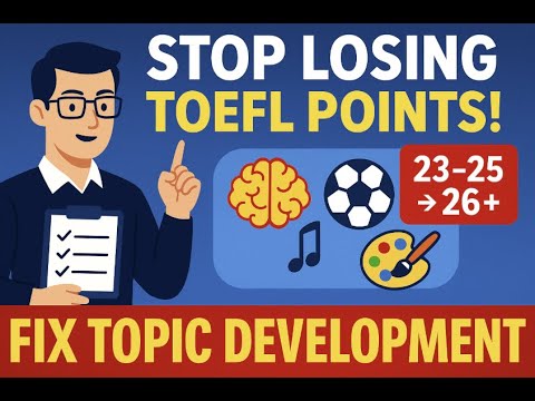 TOEFL Speaking: come migliorare lo sviluppo degli argomenti (esempio: intelligenze multiple) | Ot...