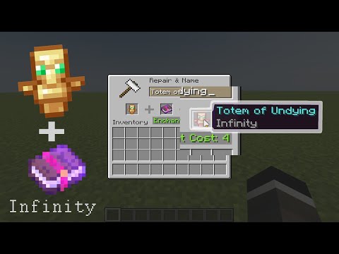 What if you enchant totem of undying to infinity