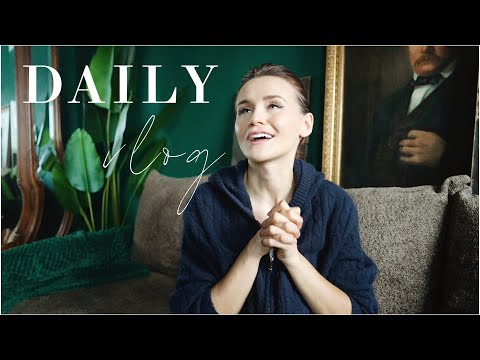 Daily vlog | Cat de mult s-a schimbat camera verde, airfryer-ul si noul covor + bijuterii (de aur)