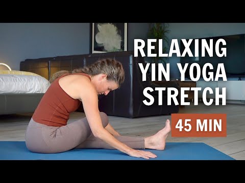 45 Minute Yin Yoga To Stretch & Relax {No Props}  || Devi Daly Yoga