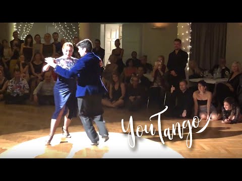  Fernando Sanchez  and  Ariadna Naveira  are  dancing  to  the  vals  "  Ilusion De Mi Vida  "  at  Munich International Tango Festival  in  2019