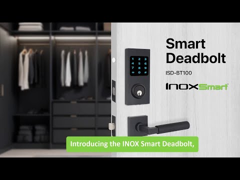 INOX Smart Deadbolt Video with Captions