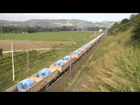 Il ritorno della E189.823 CFI "Bianca" sul Terni - Civitavecchia