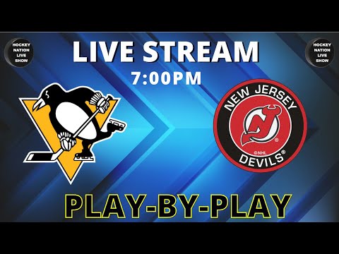 LIVE STREAM PLAY-BY-PLAY: PITTSBURGH PENGUINS VS NEW JERSEY DEVILS