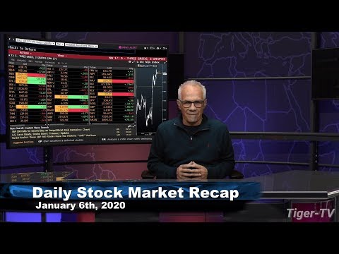 January 6th, Daily Market Recap on TFNN - 2020