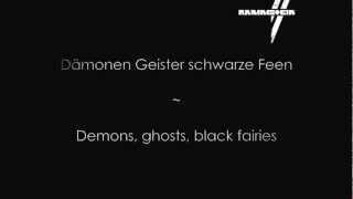 Rammstein - Mein Herz Brennt Piano (Lyrics German-English) 1080p