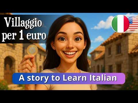 🏡 LEARN ITALIAN with a Simple Story: A Village for 1 Euro 🌟