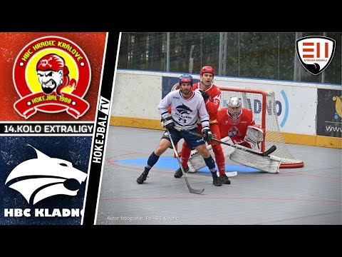Highlights 14. kola Extraligy hokejbalu - HBC Hradec Králové 1988 vs. HBC Kladno | 26.11. 2022