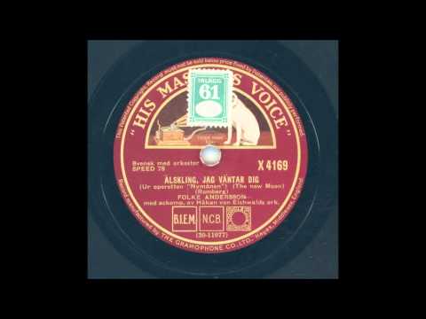 FOLKE ANDERSSON - ÄLSKLING, JAG VÄNTAR DIG