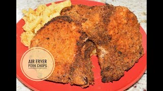 Air Fryer Fried Pork Chops - How To Cook Pork Chops In Airfryer