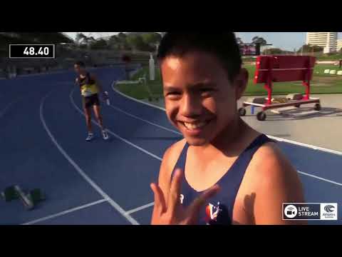 U14 Mens 4x100m Relay - Final - 2018 Australian Junior Athletics Championships