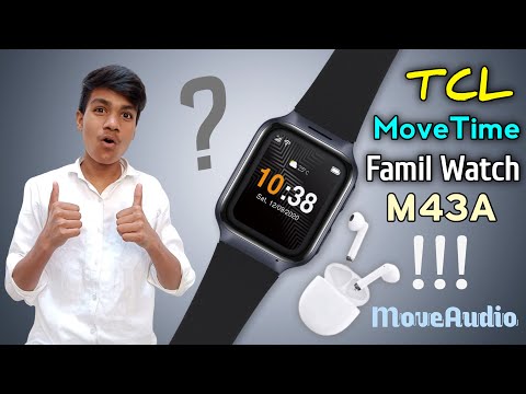TCL MoveTime Family Watch M43A | Features & Reviews | Full Details in Hindi | MoveAudio S200 Earbuds