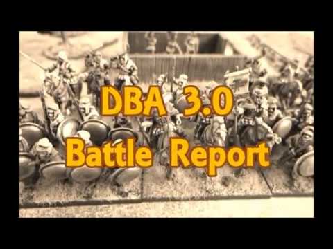 DBA Battle Report 6 - Persians vs Polybian Romans