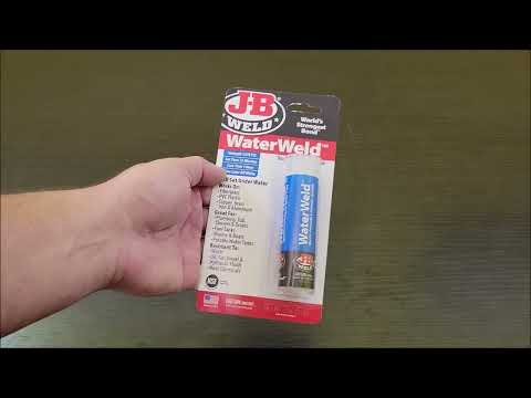 What You Should Know - J-B Weld WaterWeld Epoxy Putty Stick