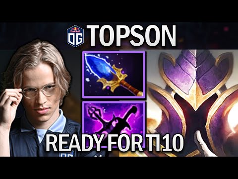 OG.TOPSON SILENCER - READY FOR TI10 - DOTA 2 7.30 PRO GAMEPLAY