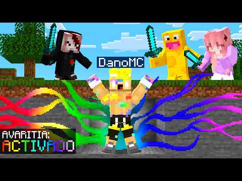 CAZADORES vs DanoMC MODO AVARITIA en Minecraft