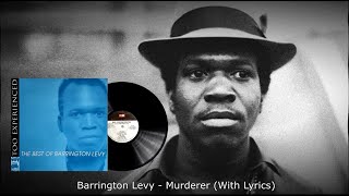 Barrington Levy - Murderer (With Lyrics)