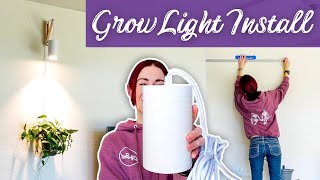 Upgrading My Houseplant Setup: Stylish New Soltech Grow Light Unboxing and Installation
