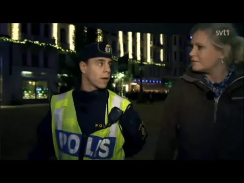 Polisen besöker Stureplan