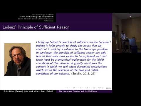 Baptiste Le Bihan, The Landscape Problem and the Multiverse: Epistemological Clarifications