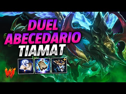 TIAMAT, WHO EATS THE MINION FIRST? THE VIDEO GAME - Warchi - Smite Duel Alphabet S10