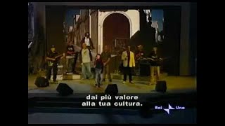 Sud Sound System ospite di A. Celentano a Rockpolitic: "Le Radici Ca Tieni"