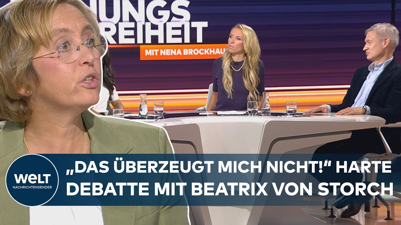 „SIE WEICHEN DER RENTEN-FRAGE AUS!“ Beatrix von Storch gerät unter Druck | MEINUNGSFREIHEIT