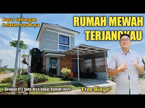 Rumah Murah Mewah Barat Gedangan Sidoarjo | Free Biaya & Lengkap