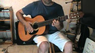 Cours ( tuto ) guitare pour LES VOISINES de Renan Luce (partition en tab )