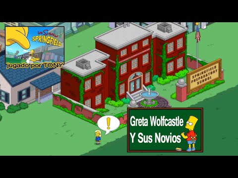 Los Simpson Springfield "Black Friday 2018: Cap. 13 - Greta Wolfcastle y sus novios" Tony