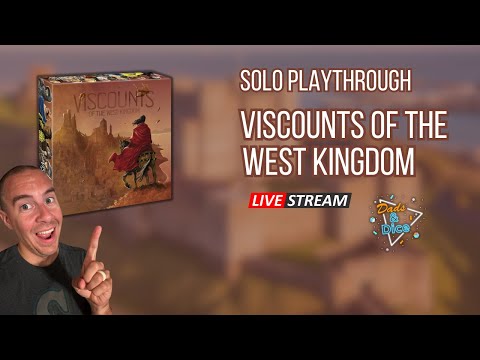 Viscounts of the West Kingdom | Solo Playthrough | Live Stream