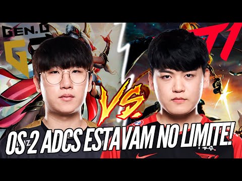 T1 GUMAYUSI vs GEN G RULER, 2 QUADRAKILL nesse JOGO!