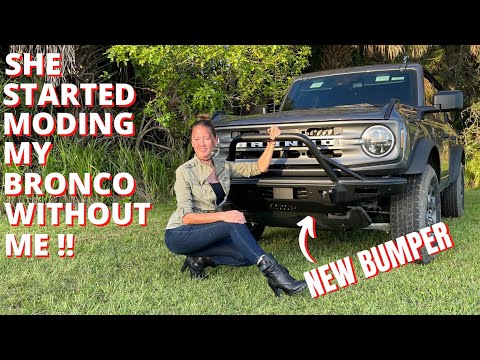 2021 BRONCO BIG BEND GET A NEW BUMPER FROM 4 WHEEL PARTS