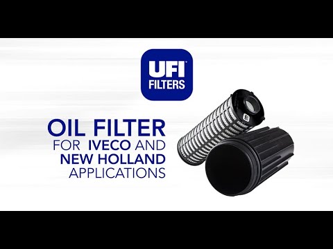 UFI oil filter for Iveco and New Holland applications
