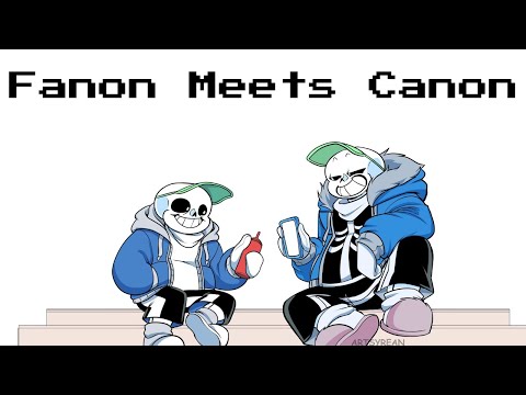 Fanon Vs. Canon - [ Undertale Comic Dub ]