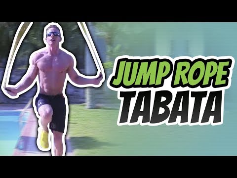 4 minute Jump Rope Tabata Workout For Weight Loss (BEGINNER TABATA) | LiveLeanTV