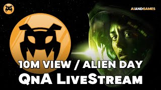 10 Million Views / Alien Day QnA | AI and Games