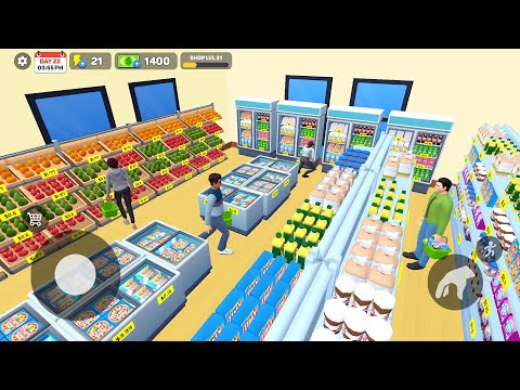 How's my supermarket goes.. lots of supermarket sim games in android lol - YouTube