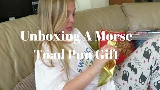 Opening Morse Toad Pun Gift