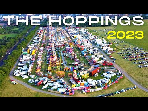 THE HOPPINGS 2023 | EUROPE'S LARGEST FUN FAIR | FUN FAIR VLOG