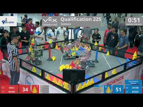 2018 VRC Sci Q225 - 666U 3818D vs 2019B 8232X - 86 to 73