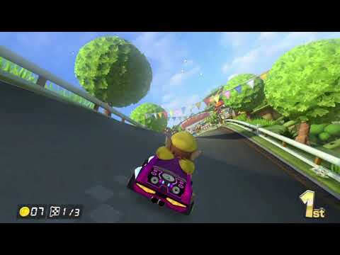 Mario Kart 8  - Flower cup Race 1