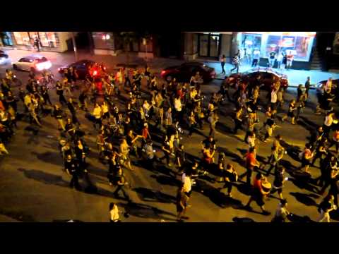 Villeray désobéit, 23 mai 2012, casseroles sur saint denis.