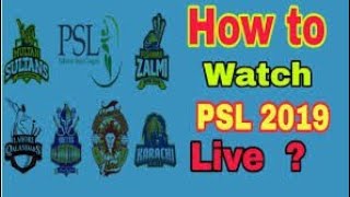 preview picture of video 'How to PSL 4  Live Watching 1000%...'