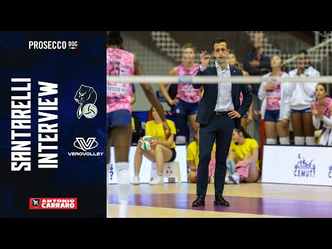 INTERVIEW WITH COACH SANTARELLI | Fineco Super Cup 2025